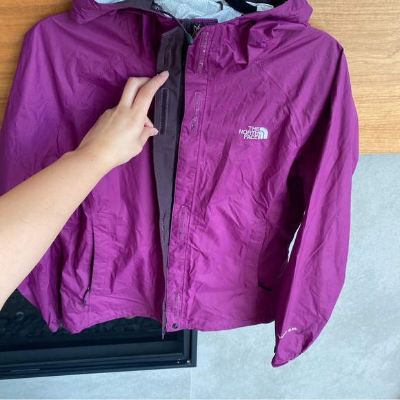 The North Face Venture Waterproof Dryvent Hooded Rain Jacket Purple, Size S - Picture 7 of 14